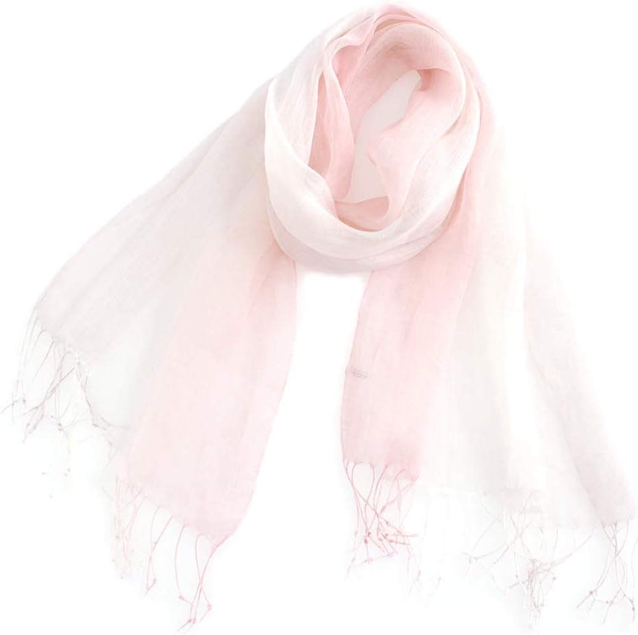 Amazon | ストール専門店LALA Boutique ふんわり軽やか亜麻カラー